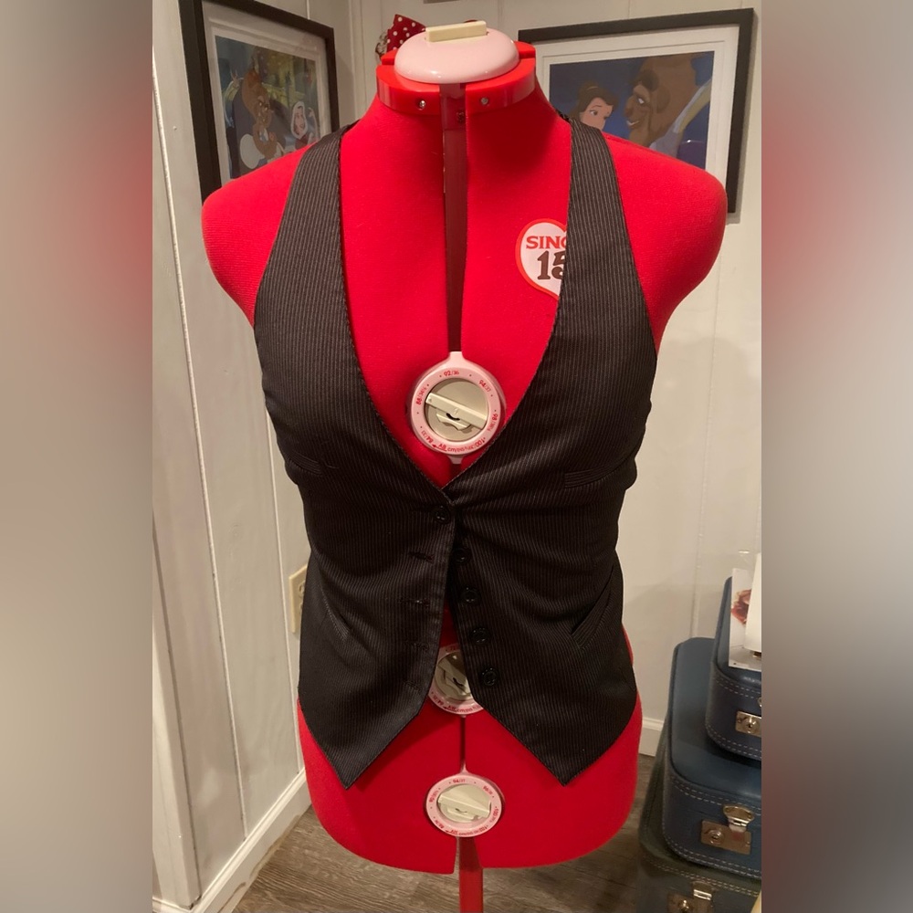 Forever 21 Pinstripe Vest